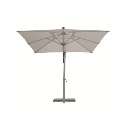 Ombrellone palo bianco laterale 3x4 mt Beige - Venere -3