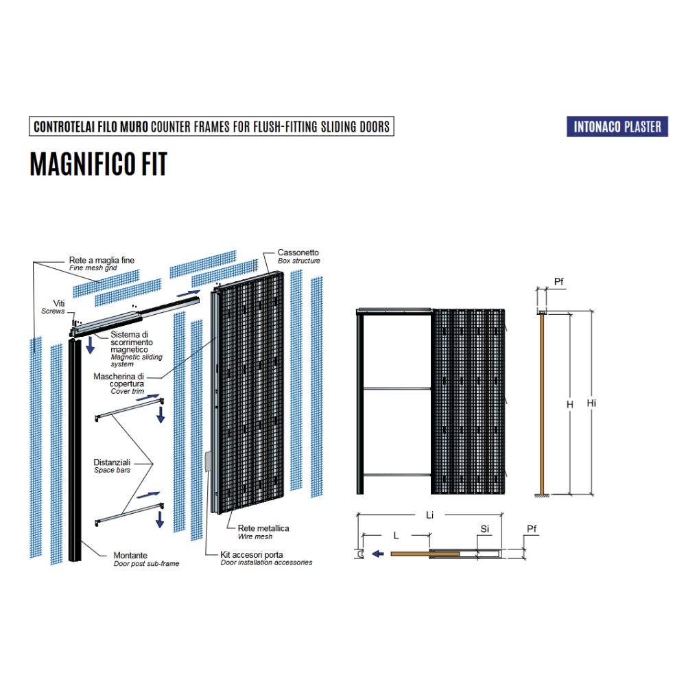 Magnifico FIT 80 Intonaco -6