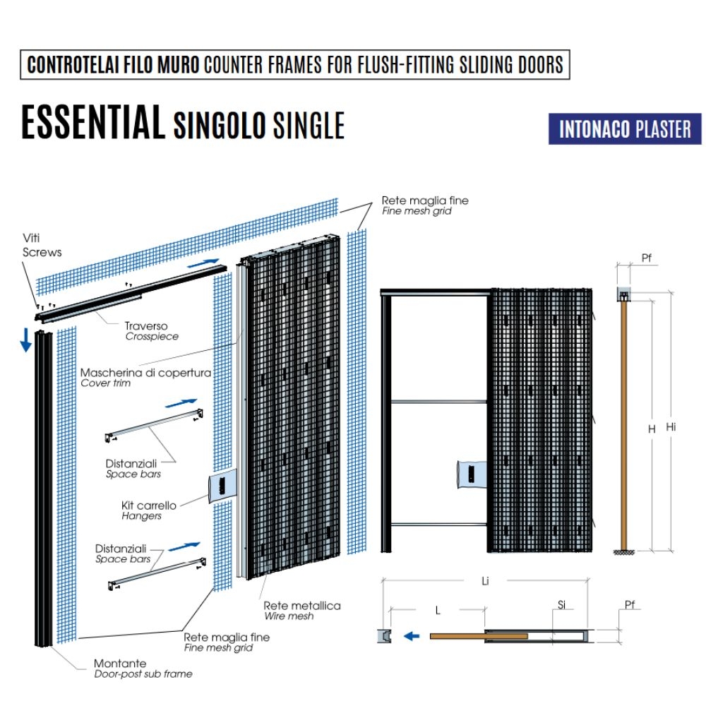 ESSENTIAL SINGOLO INTONACO -2