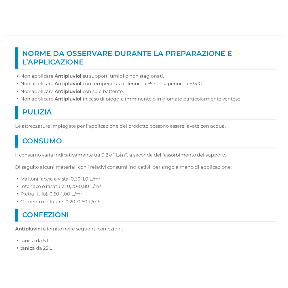 Antipluviol Mapei 25 Litri - Idrorepellente Impregnante -4