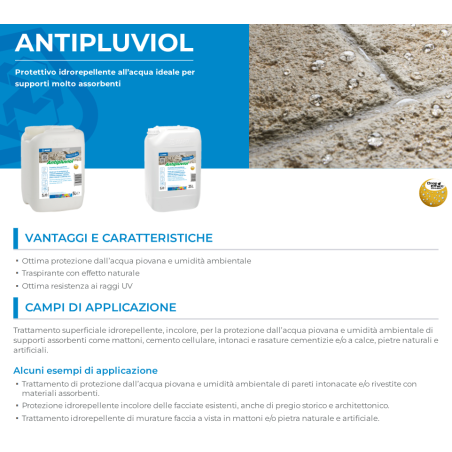 Antipluviol Mapei 25 Litri - Idrorepellente Impregnante -3