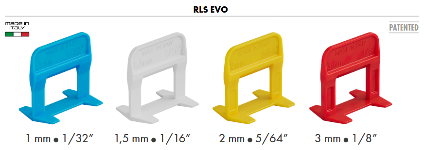 RLS EVO Raimondi sistema livellante per piastrelle