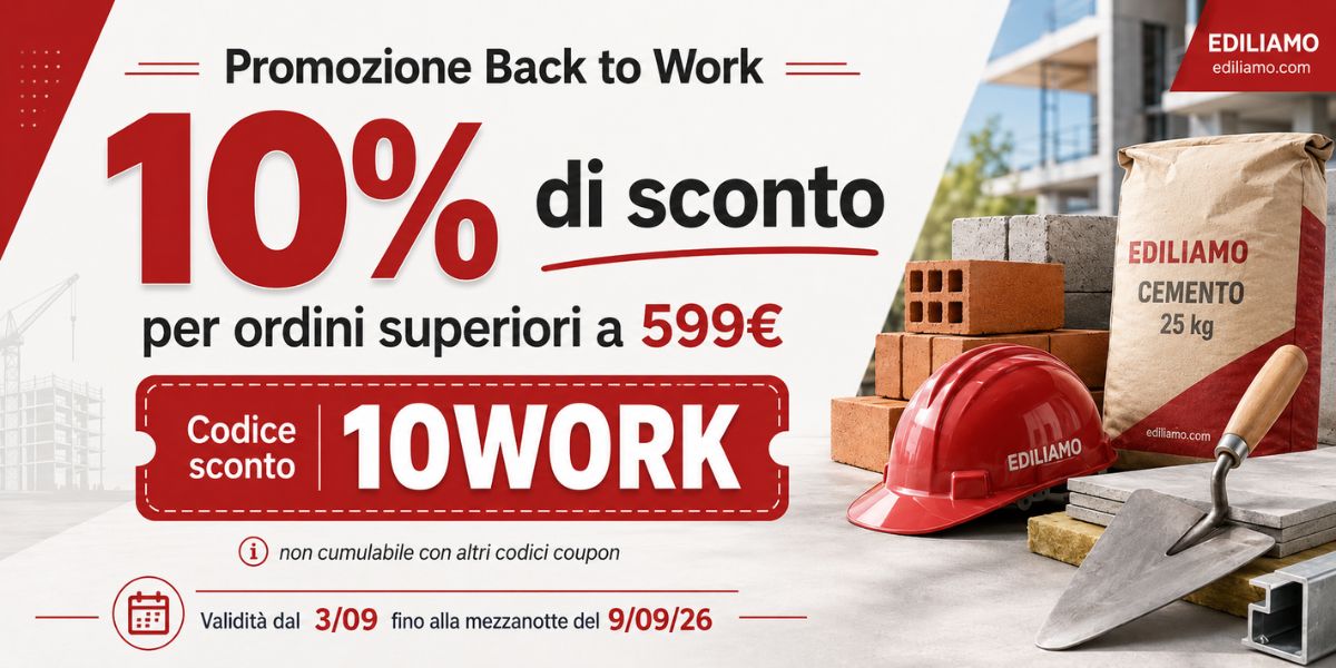 Promozione Back to Work Ediliamo