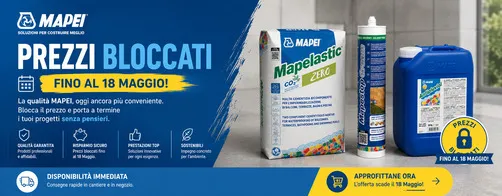 mapei prezzi bloccati