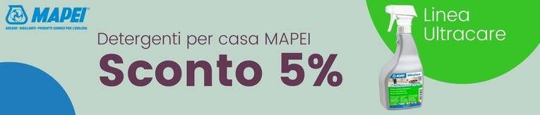 Sconto 5% detergenti Mapei
