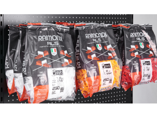 RLS EVO: l’evoluzione del sistema livellante per una posa perfetta di Raimondi