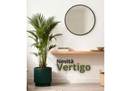 Vaso da giardino di design VERTIGO Monacis: eleganza scultorea per interni ed esterni