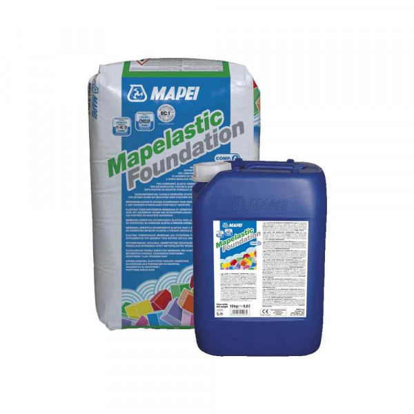 MAPELASTIC Malta Bicomponente Impermeabilizzante 32kg - Per Interni Ed Esterni - Mapei Quality - Foto 7