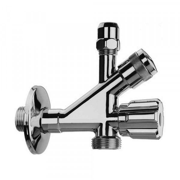 Rubinetto Sottolavabo Combinato Con Filtro Per Lavatrice 1 2x3 4