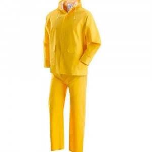 Impermeabile completo giacca e pantalone Pluvio PVC giallo 462010 Neri