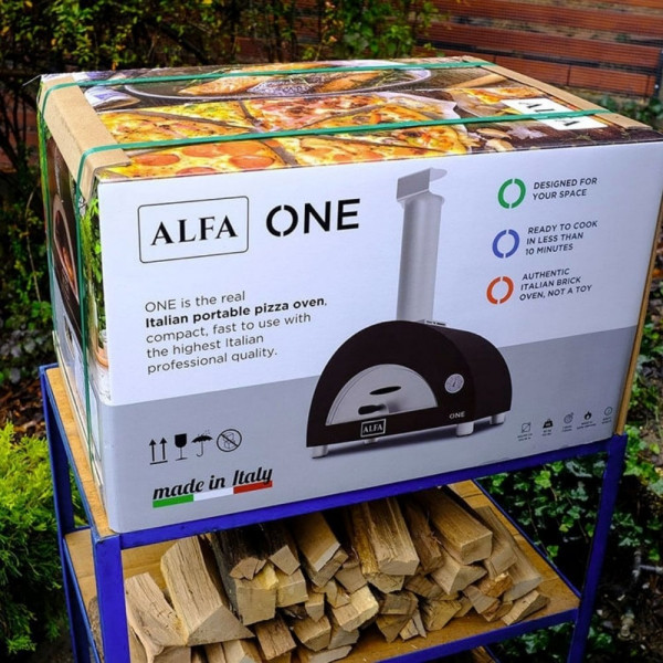 Forno a legna One versione top Rame Alfa Refrattari