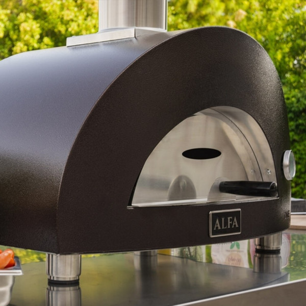 Forno a legna One versione top Rame Alfa Refrattari