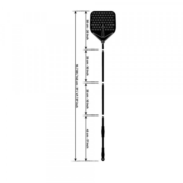 Pala per pizza snodabile large Alfa Refrattari AC-PALAL